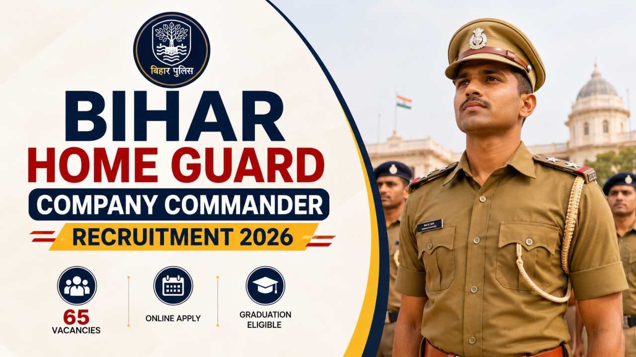 Bihar Home Guard Company Commander Recruitment 2026
