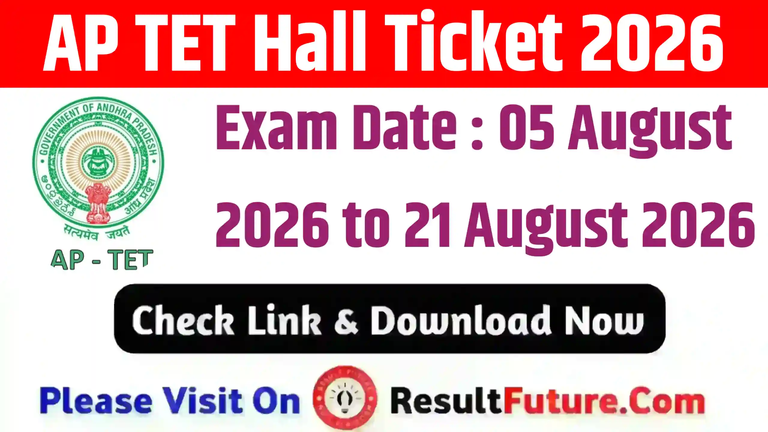 AP TET Hall Ticket 2026