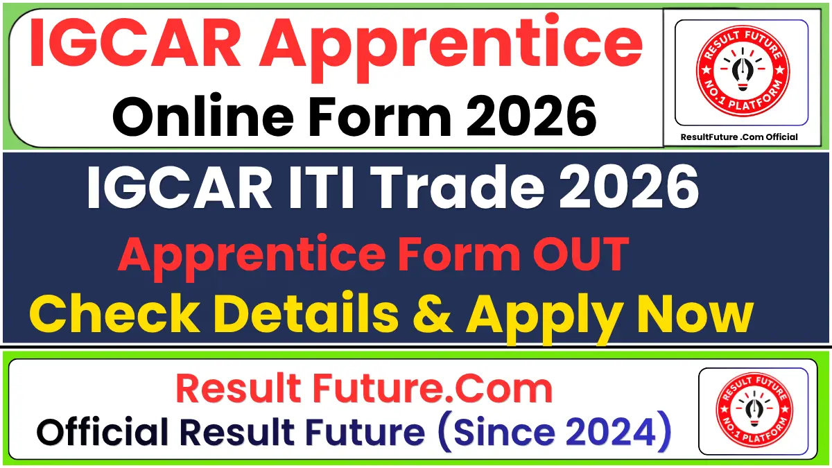 IGCAR Apprentice Recruitment 2026