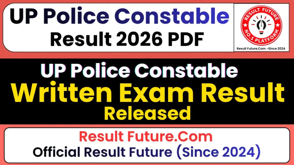 UP Police Constable Result 2026