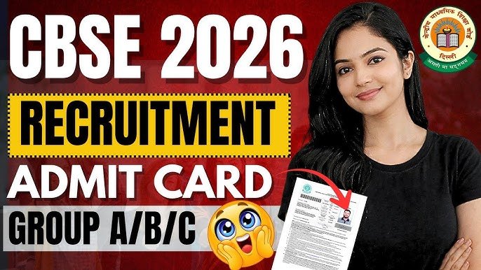 CBSE Group ABC Skill Test Admit Card 2026