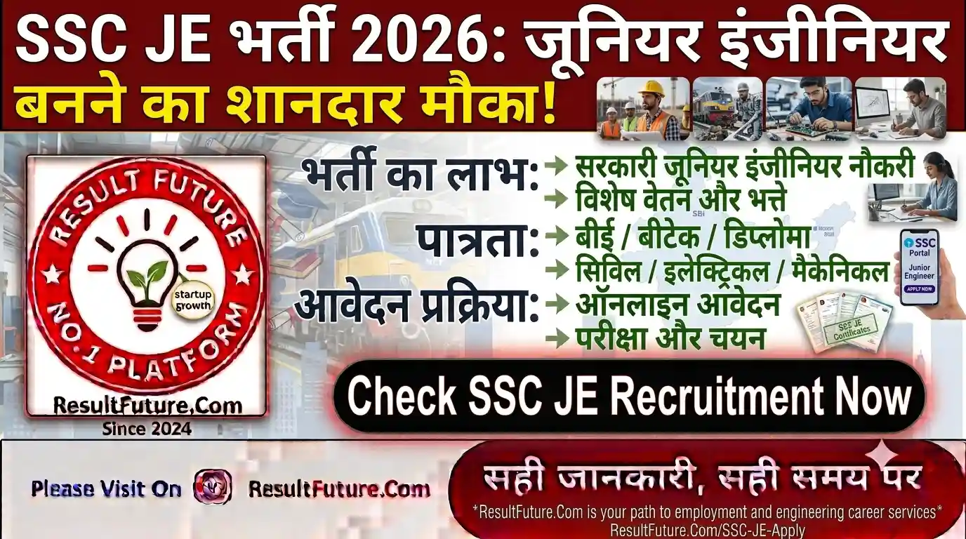 SSC JE Recruitment 2026