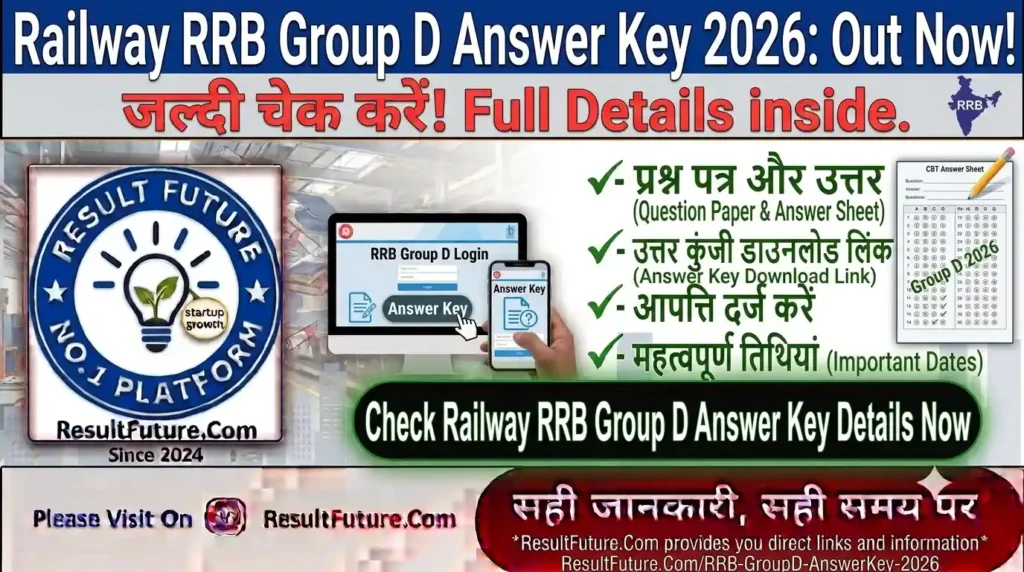 Railway RRB Group D Answer Key 2026