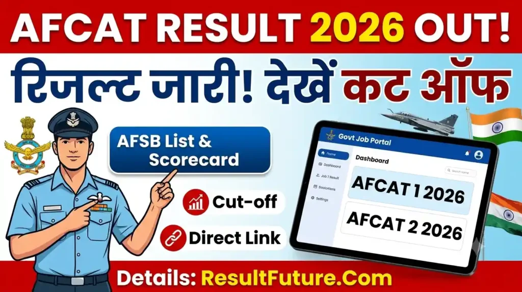 AFCAT Result 2026