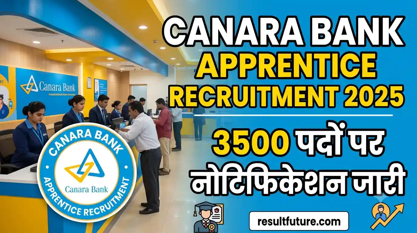 Canara Bank Apprentice Recruitment 2025 Notification OUT For 3500 Posts; Apply Online From Here