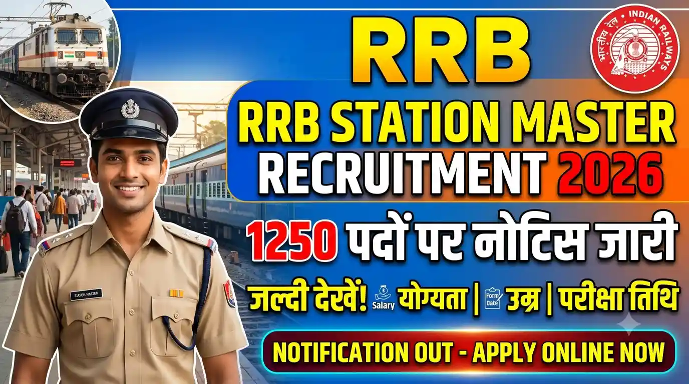 RRB Station Master Recruitment 2026
