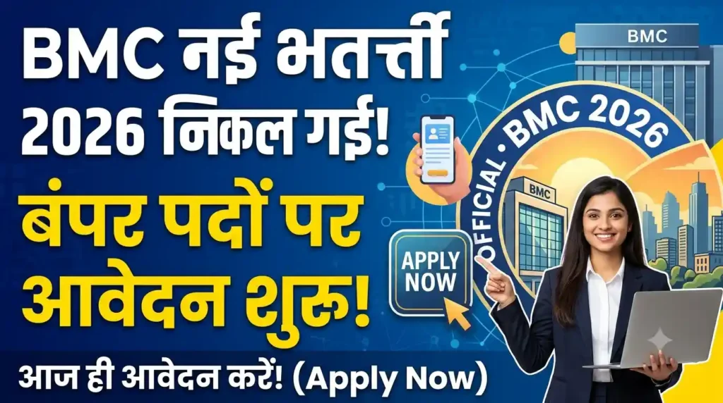 BMC New Recruitment 2026 OUT – Apply Now